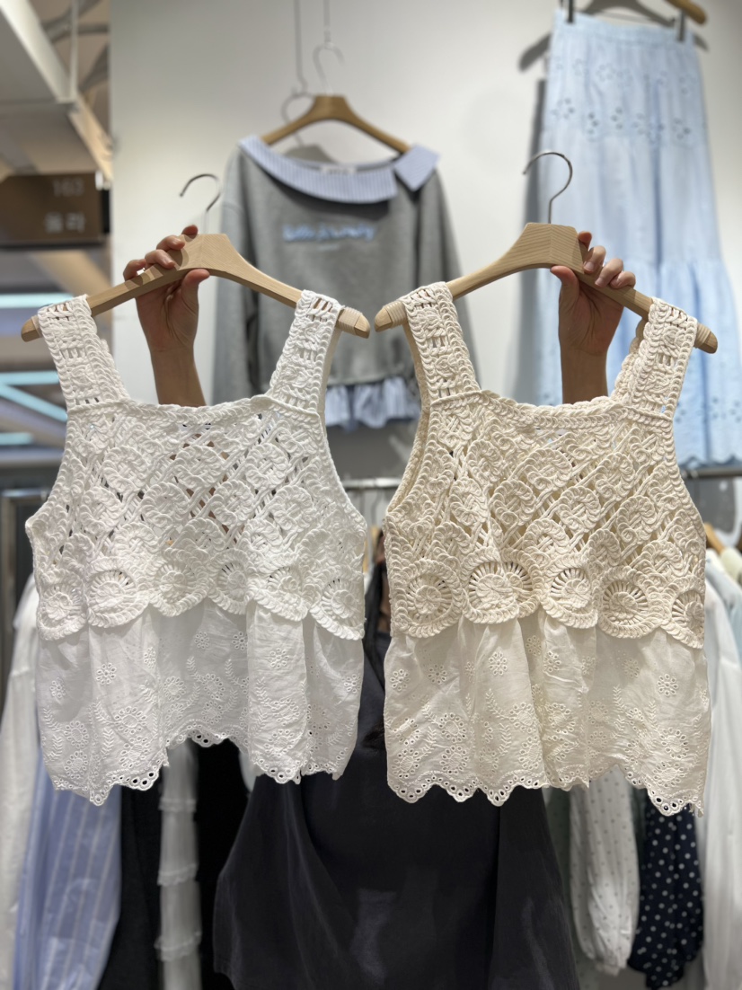 OLA韓國直郵女裝新品人氣推薦26春夏職業熱賣時尚吊帶背心mellor/OLA吊帶/背心