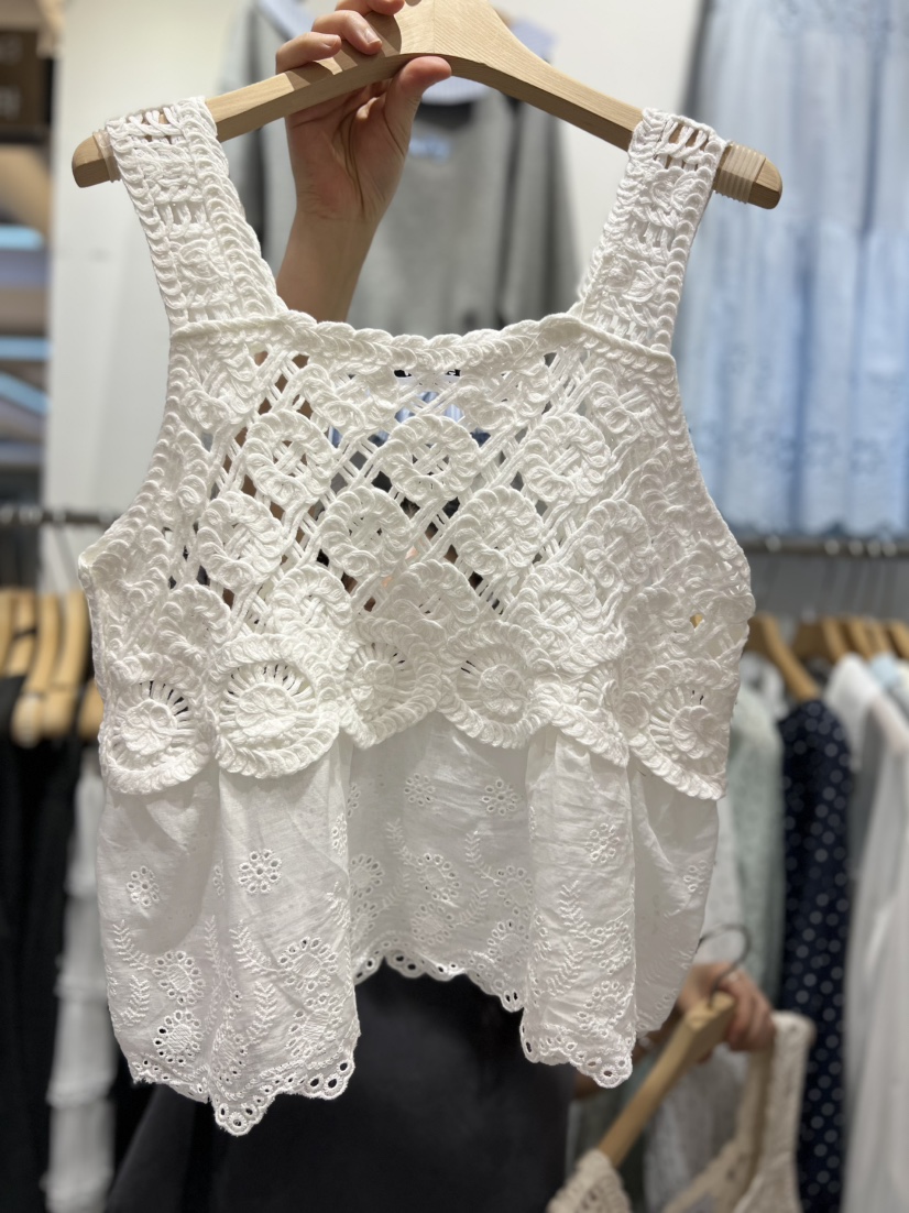 OLA韓國直郵女裝新品人氣推薦26春夏職業熱賣時尚吊帶背心mellor/OLA吊帶/背心圖色1