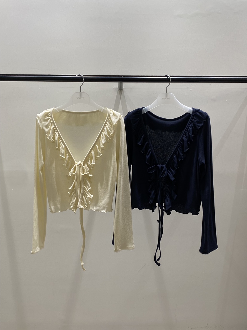 OUPPT東大門直郵女士新品推薦熱賣長袖T恤不含內搭羊毛衫OUPPT長袖T恤