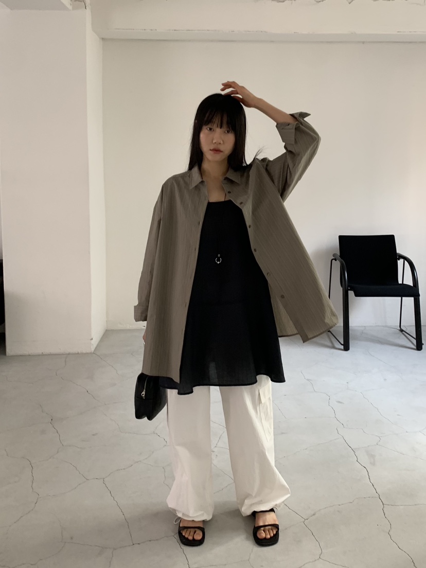 BAKING POWDER東大門實拍女裝新款職業熱賣26春夏襯衫蕾絲衫BAKING POWDER襯衫/蕾絲衫