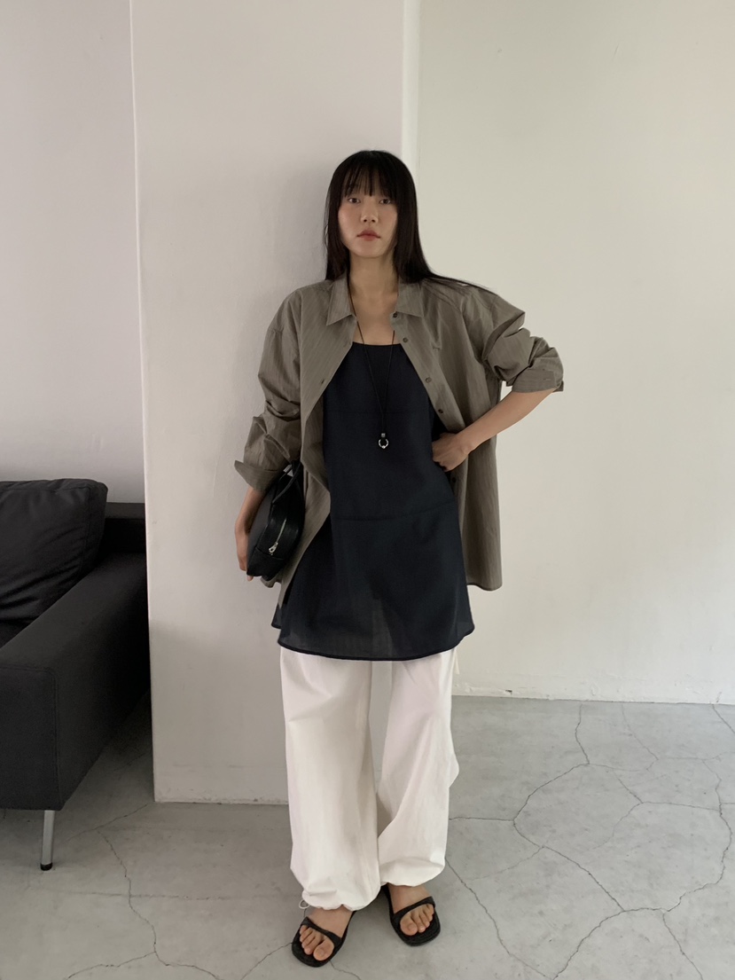 BAKING POWDER東大門實拍女裝新款職業熱賣26春夏襯衫蕾絲衫BAKING POWDER襯衫/蕾絲衫