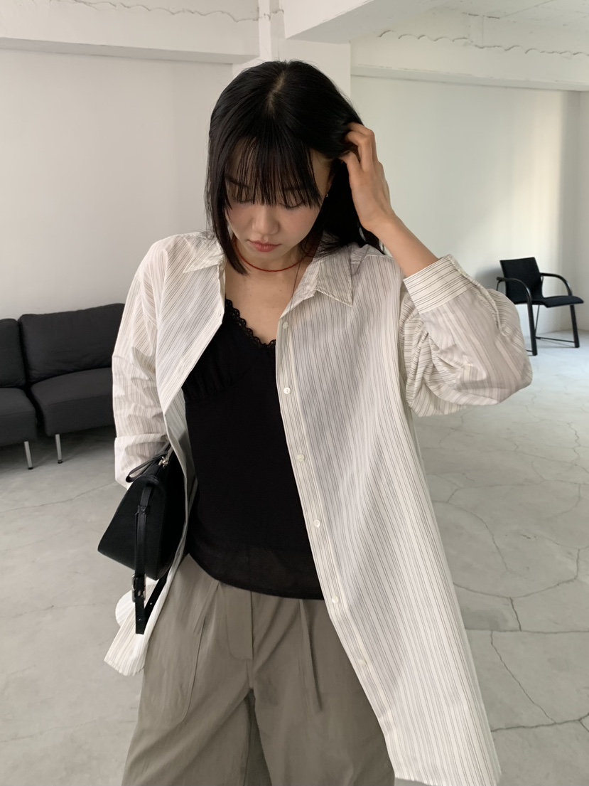 BAKING POWDER東大門實拍女裝新款職業熱賣26春夏襯衫蕾絲衫BAKING POWDER襯衫/蕾絲衫