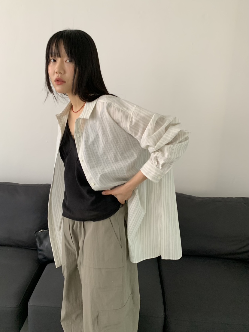 BAKING POWDER東大門實拍女裝新款職業熱賣26春夏襯衫蕾絲衫BAKING POWDER襯衫/蕾絲衫