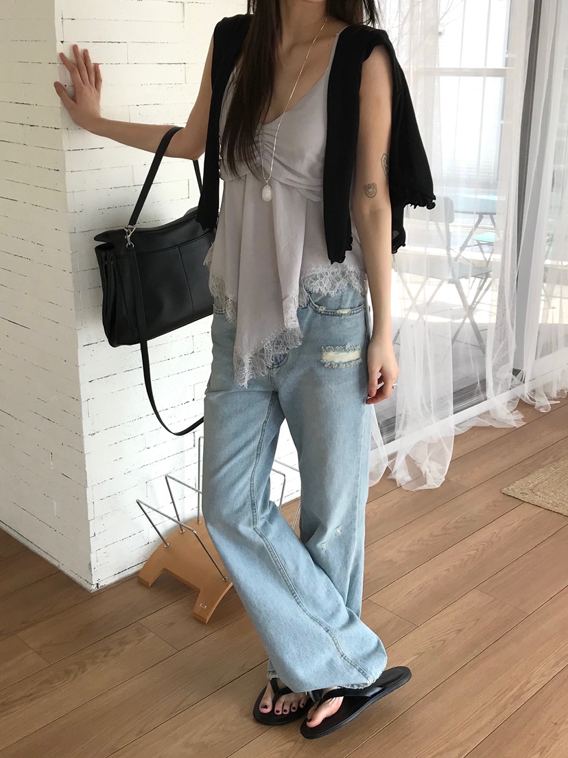 ESCHER東大門代購女裝新品職業26春夏真品吊帶背心不含內搭ESCHER吊帶/背心