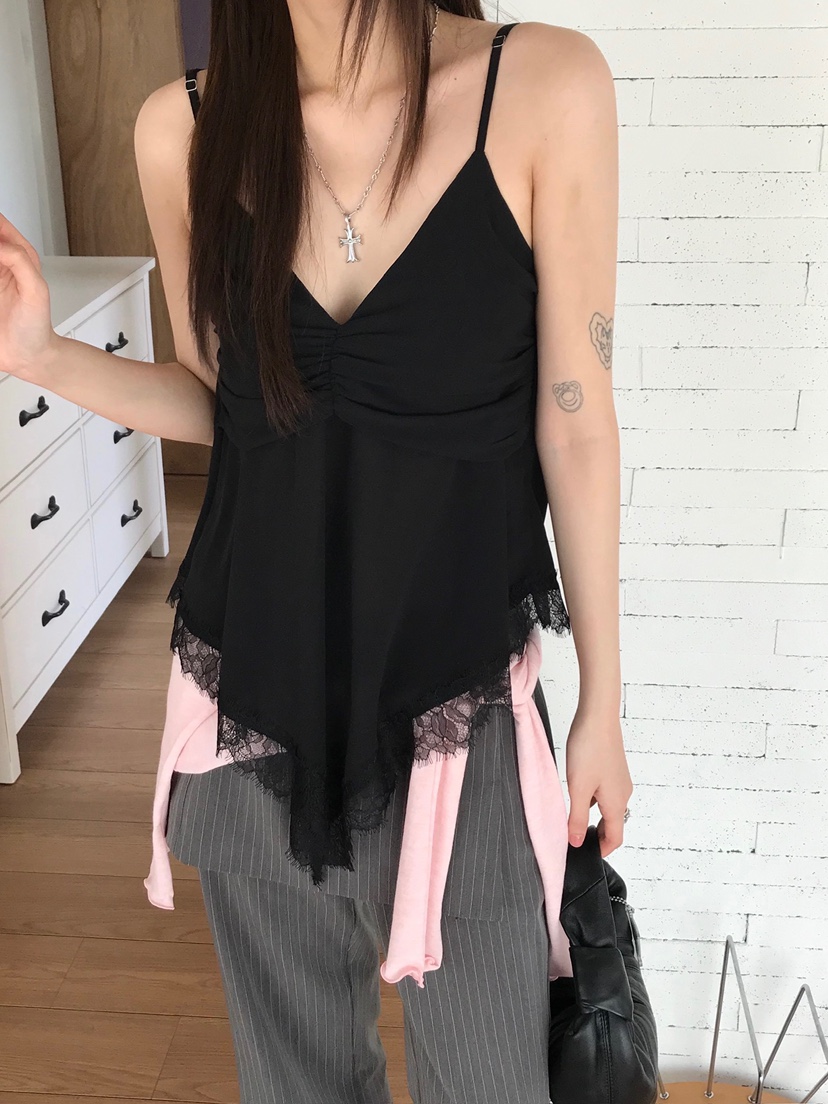 ESCHER東大門代購女裝新品職業26春夏真品吊帶背心不含內搭ESCHER吊帶/背心