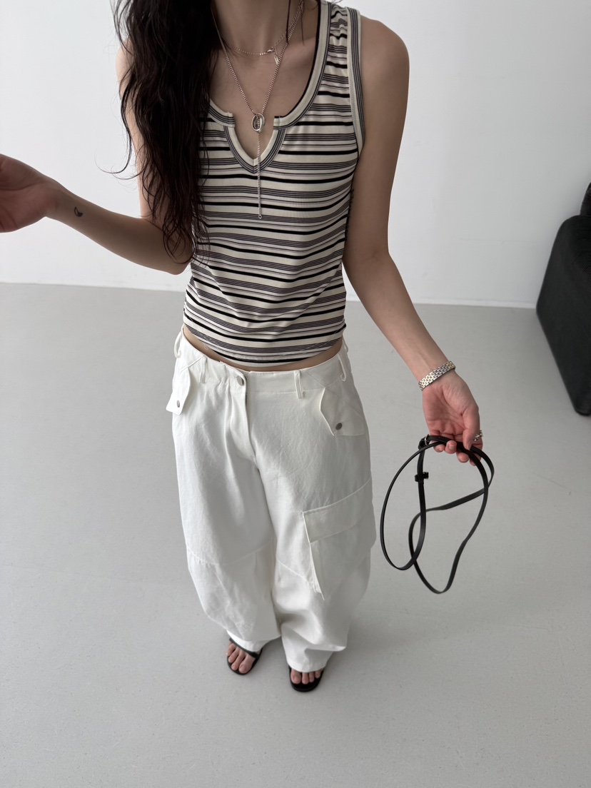 MINIMUZE韓國代購女士新款真品職業推薦休閑26春夏吊帶背心MINIMUZE吊帶/背心