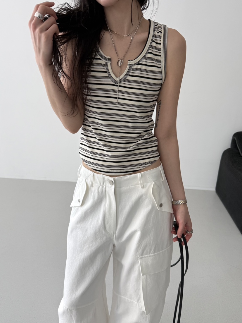 MINIMUZE韓國代購女士新款真品職業推薦休閑26春夏吊帶背心MINIMUZE吊帶/背心