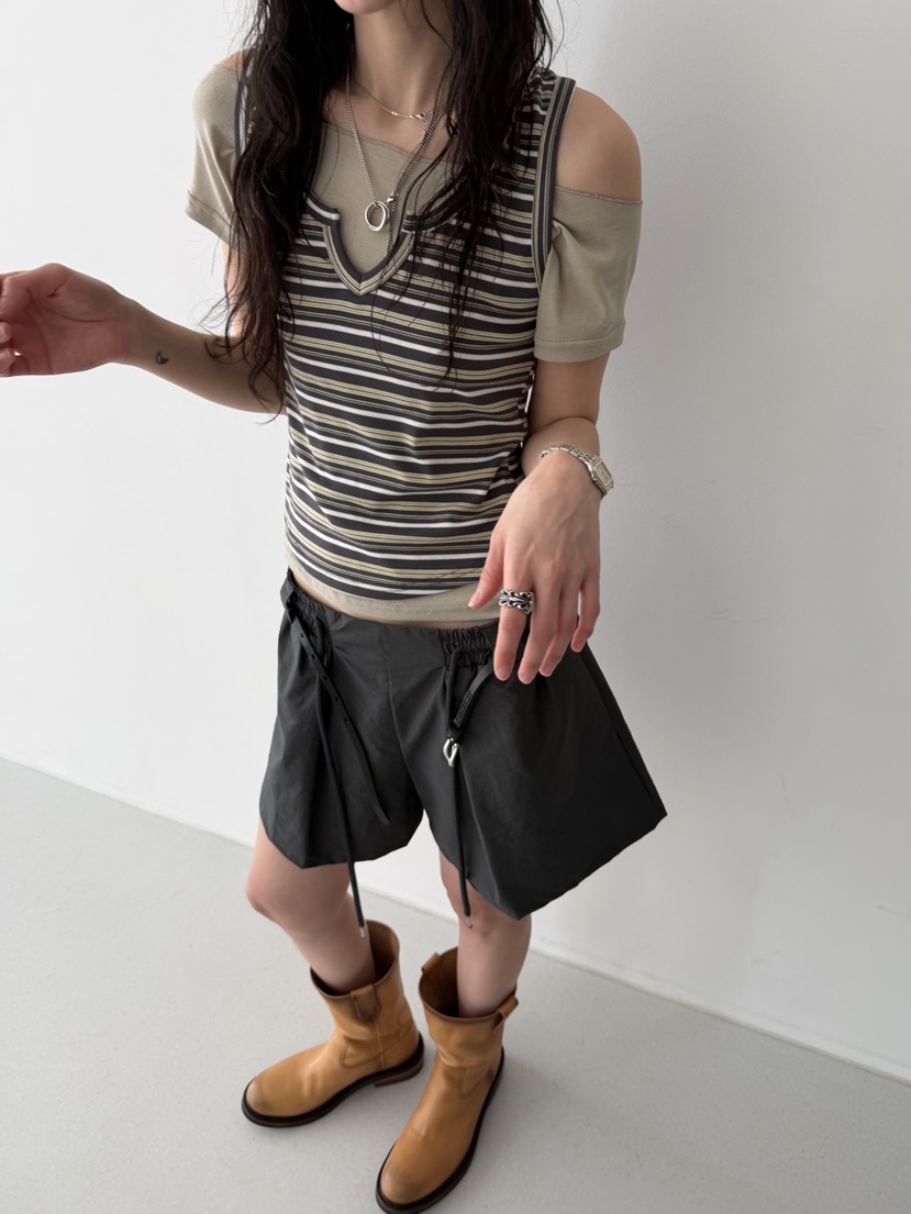 MINIMUZE韓國代購女士新款真品職業推薦休閑26春夏吊帶背心MINIMUZE吊帶/背心