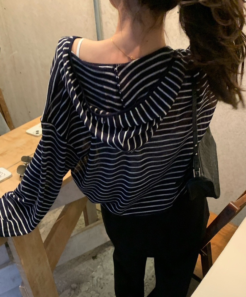 OLA東大門直郵女裝新款人氣休閑真品推薦時尚針織衫連帽衫mellor/OLA針織衫