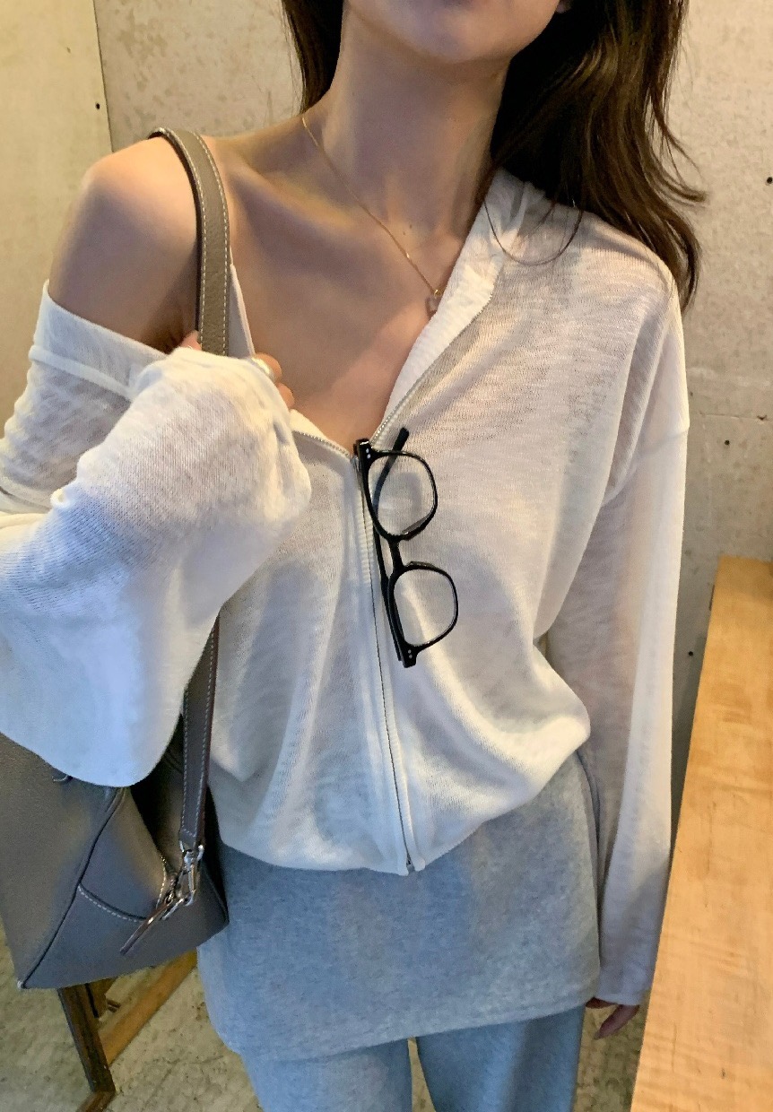 OLA東大門直郵女裝新款人氣休閑真品推薦時尚針織衫連帽衫mellor/OLA針織衫