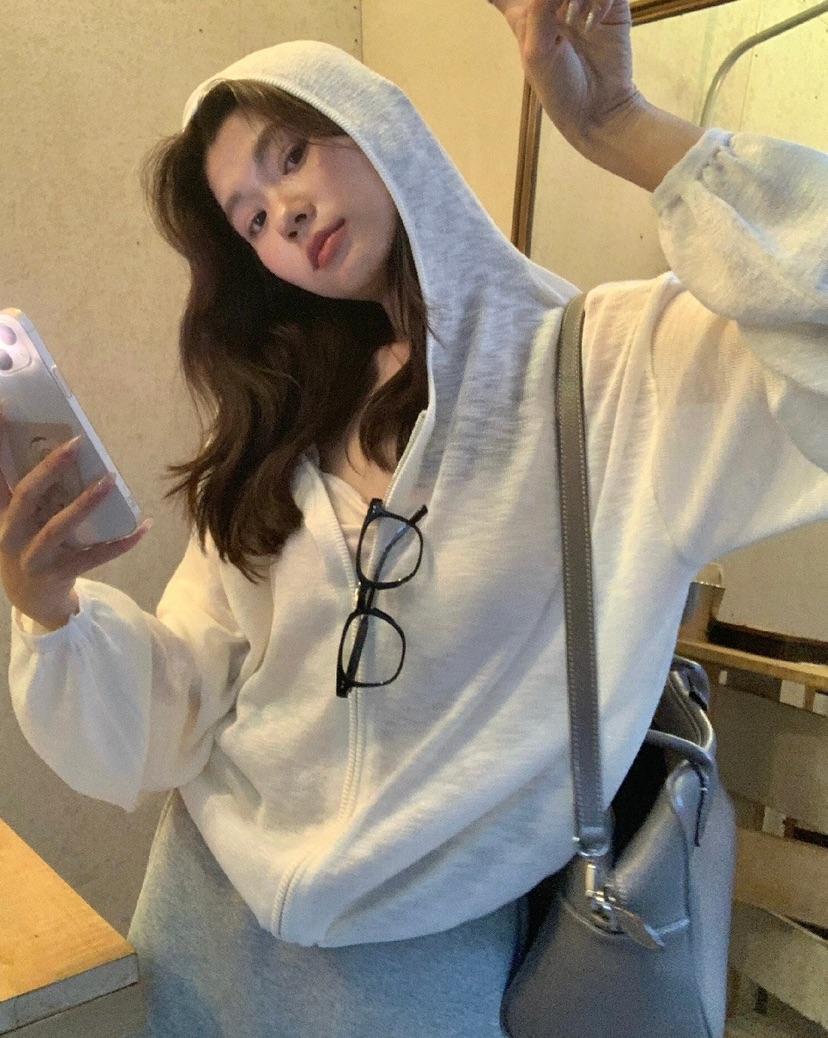 OLA東大門直郵女裝新款人氣休閑真品推薦時尚針織衫連帽衫mellor/OLA針織衫