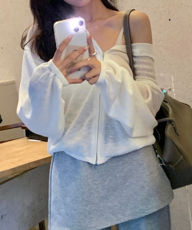 OLA東大門直郵女裝新款人氣休閑真品推薦時尚針織衫連帽衫mellor/OLA針織衫