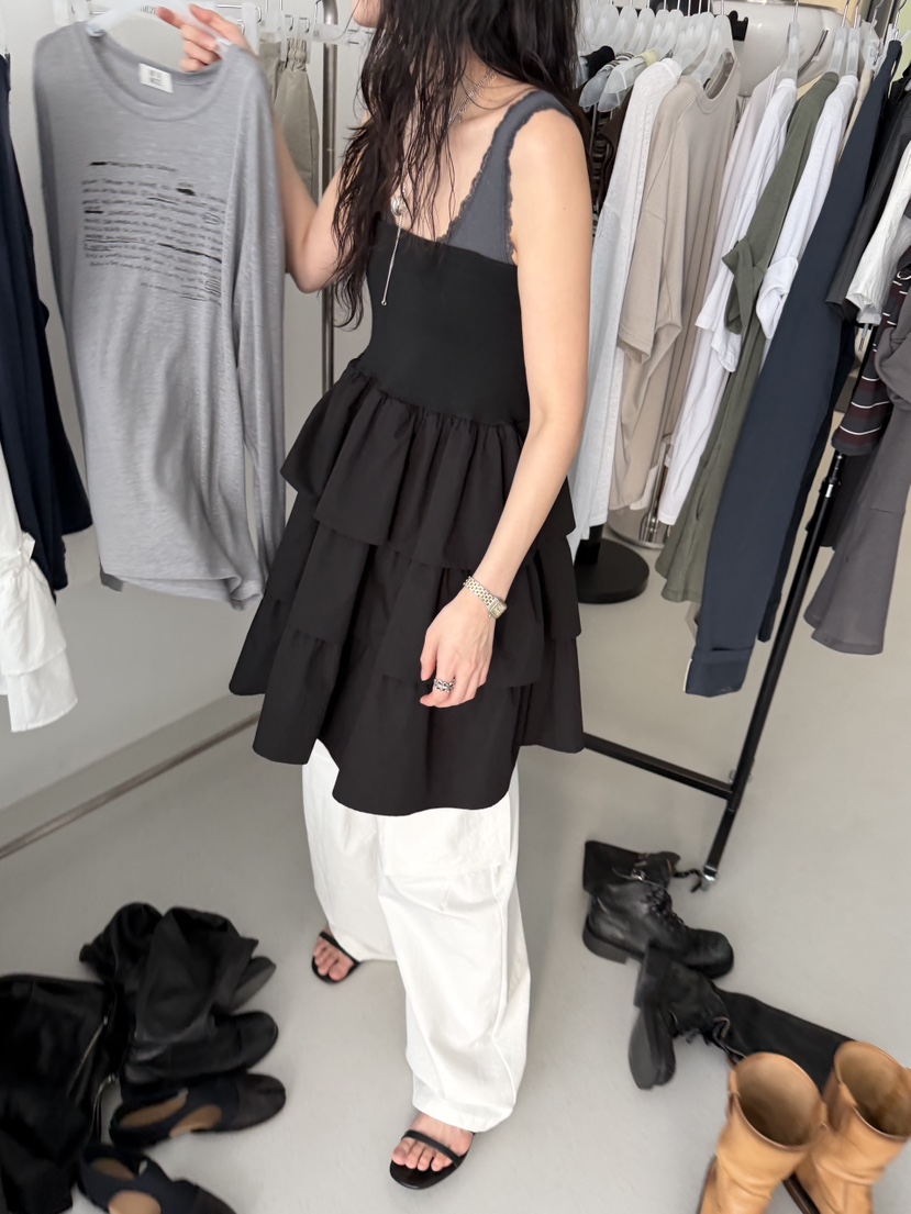 MINIMUZE東大門直郵女士新品人氣時尚26春夏半身裙中短裙MINIMUZE半身裙/中短裙