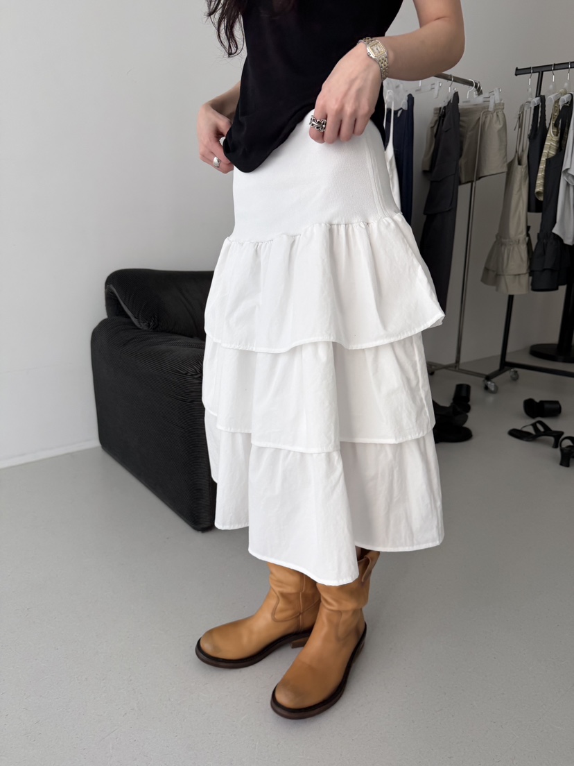 MINIMUZE東大門直郵女士新品人氣時尚26春夏半身裙中短裙MINIMUZE半身裙/中短裙