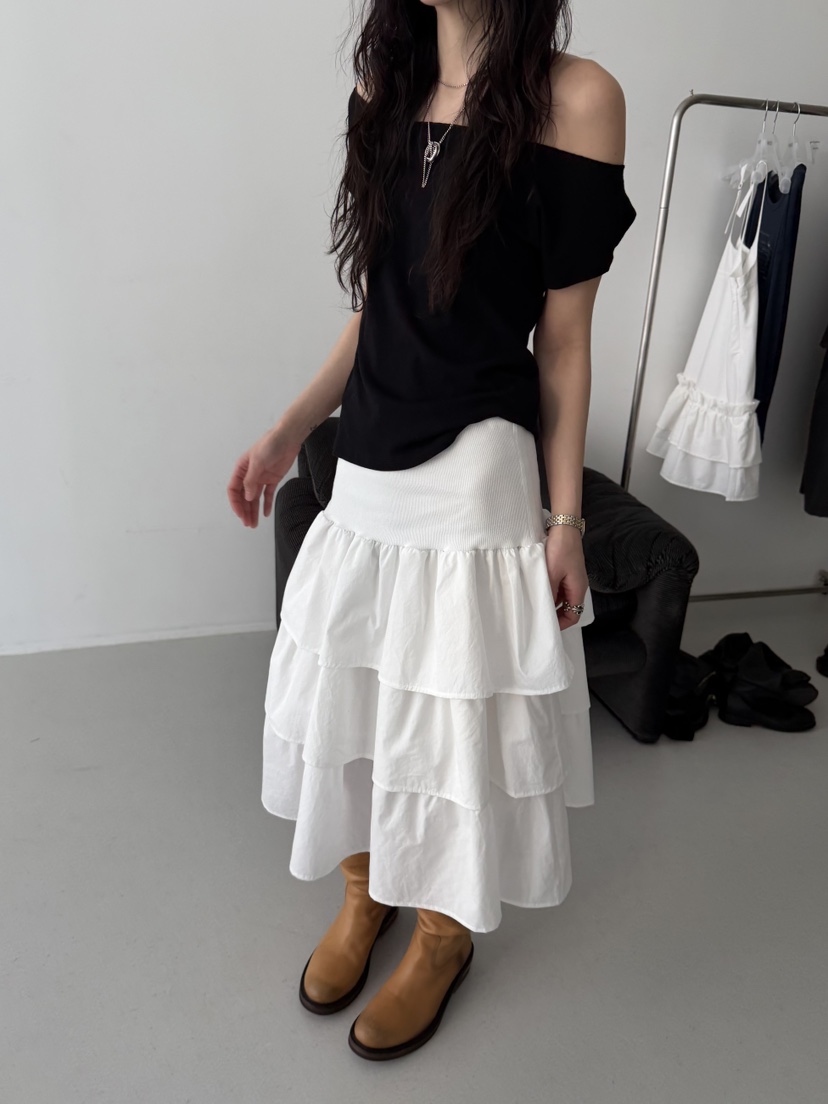 MINIMUZE東大門直郵女士新品人氣時尚26春夏半身裙中短裙MINIMUZE半身裙/中短裙