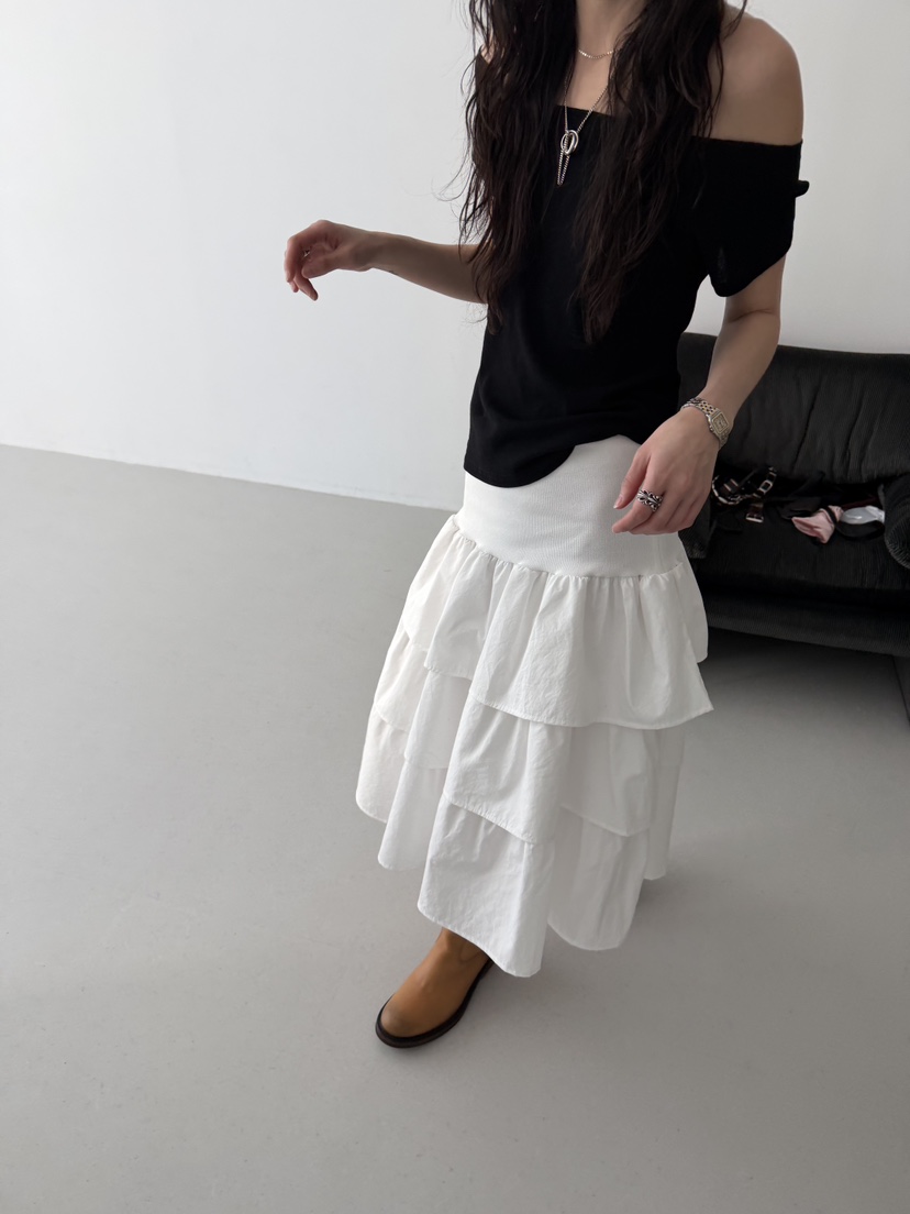 MINIMUZE東大門直郵女士新品人氣時尚26春夏半身裙中短裙MINIMUZE半身裙/中短裙