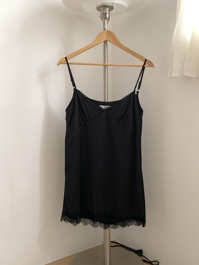 FRILL-T/DADA韓國直郵女士新品熱賣休閑連衣裙蕾絲緞面FRILL-T/DADA連衣裙圖色3