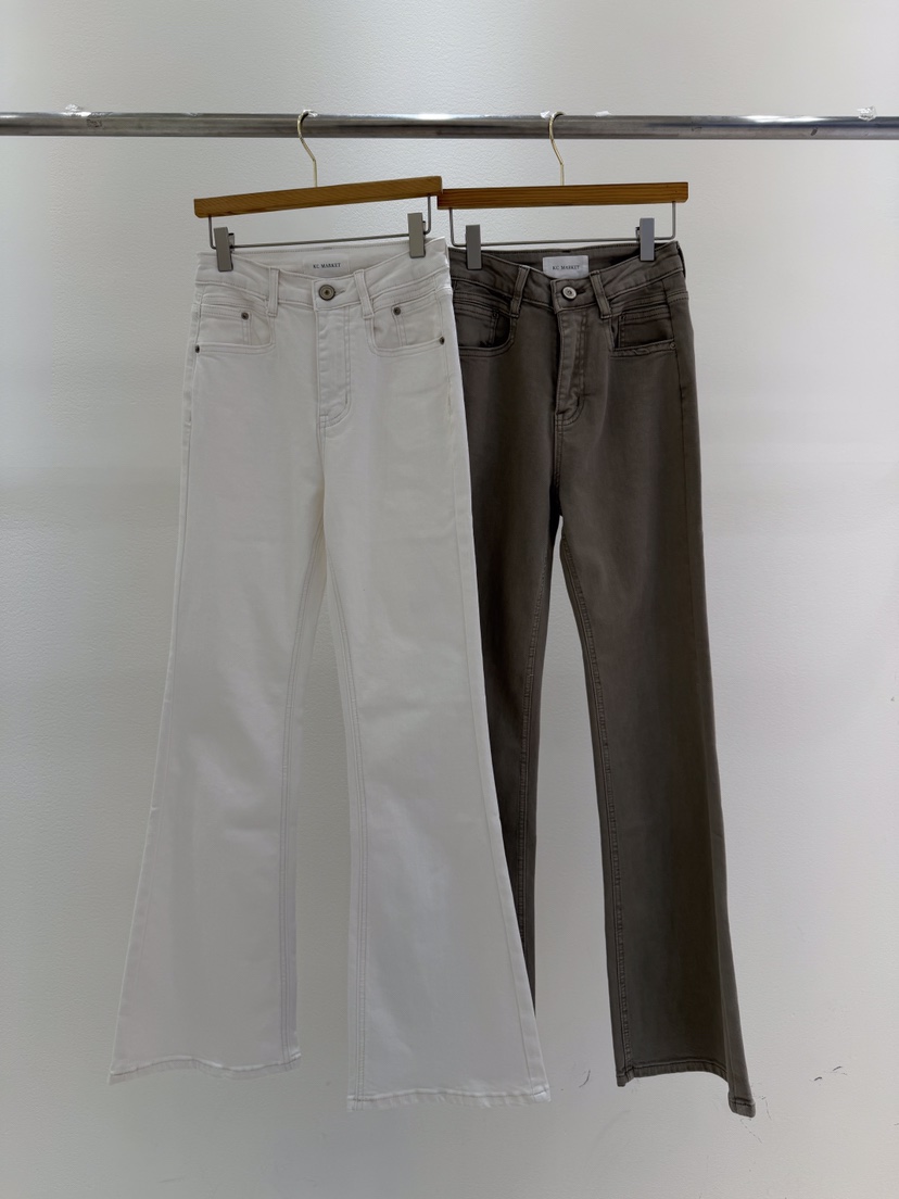 KC MARKET韓國代購女士新品休閑熱賣職業推薦26春夏牛仔褲KC MARKET牛仔褲