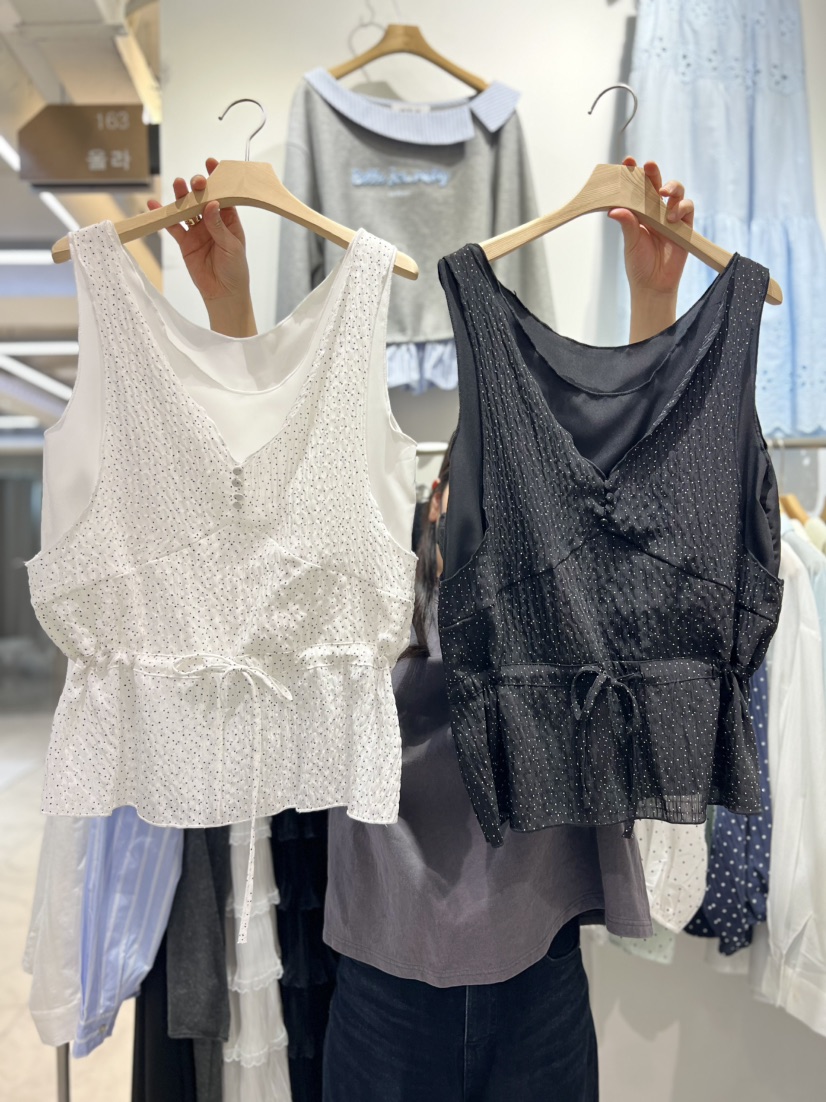 OLA東大門代購女裝新品休閑26春夏職業人氣推薦熱賣吊帶背心mellor/OLA吊帶/背心