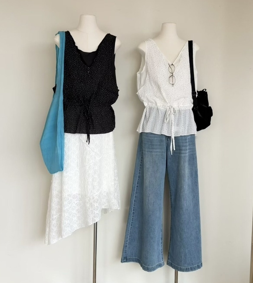 OLA東大門代購女裝新品休閑26春夏職業人氣推薦熱賣吊帶背心mellor/OLA吊帶/背心