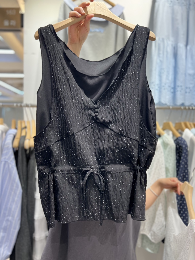 OLA東大門代購女裝新品休閑26春夏職業人氣推薦熱賣吊帶背心mellor/OLA吊帶/背心圖色2