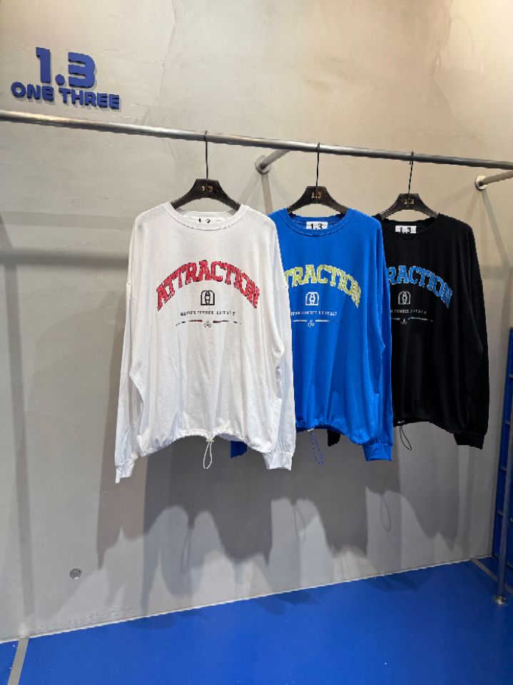 1.3東大門代購女裝新款推薦休閑人氣時尚26春夏熱賣長袖T恤1.3長袖T恤