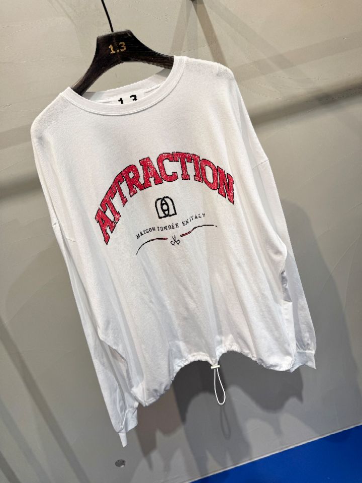 1.3東大門代購女裝新款推薦休閑人氣時尚26春夏熱賣長袖T恤1.3長袖T恤