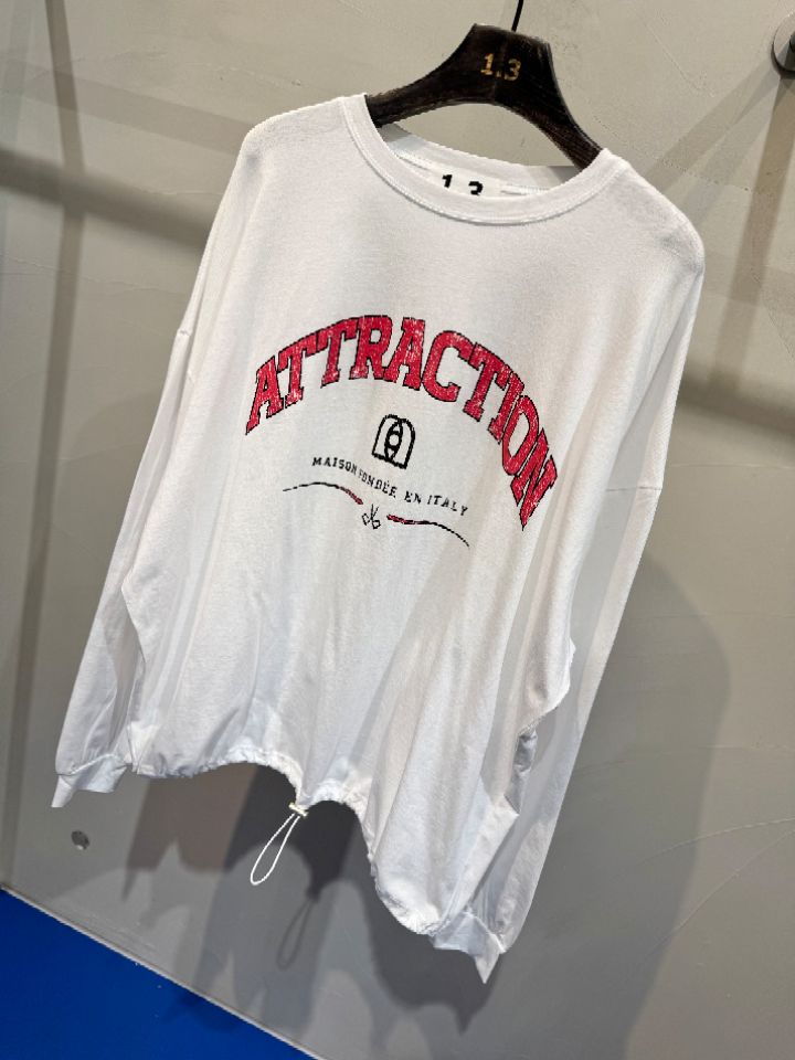 1.3東大門代購女裝新款推薦休閑人氣時尚26春夏熱賣長袖T恤1.3長袖T恤