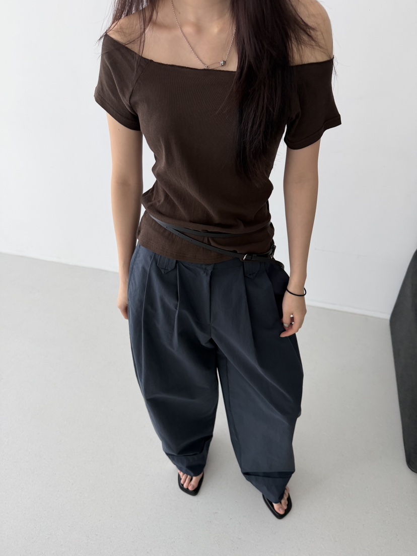 MINIMUZE東大門代購女士新品休閑職業人氣時尚26春夏真品T恤MINIMUZET恤