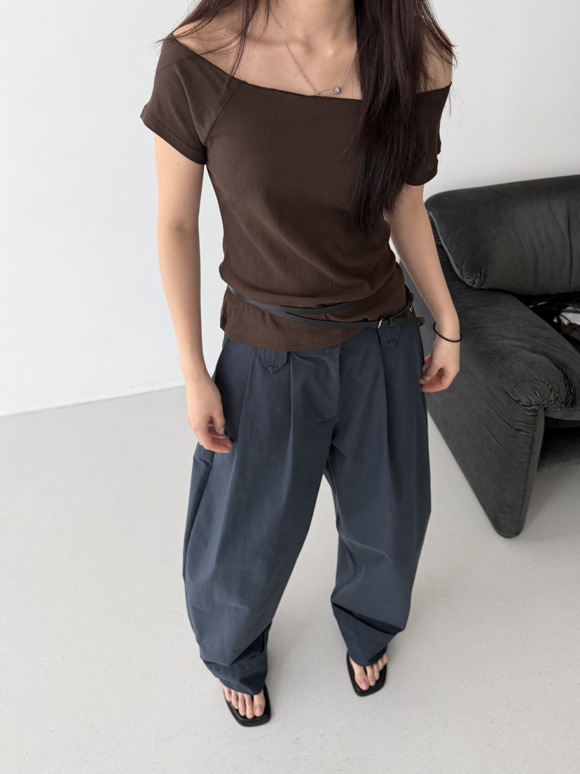 MINIMUZE東大門代購女士新品休閑職業人氣時尚26春夏真品T恤MINIMUZET恤