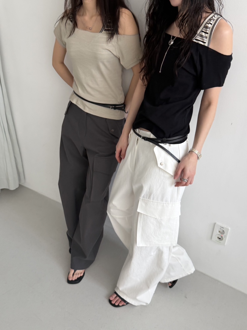 MINIMUZE東大門代購女士新品休閑職業人氣時尚26春夏真品T恤MINIMUZET恤