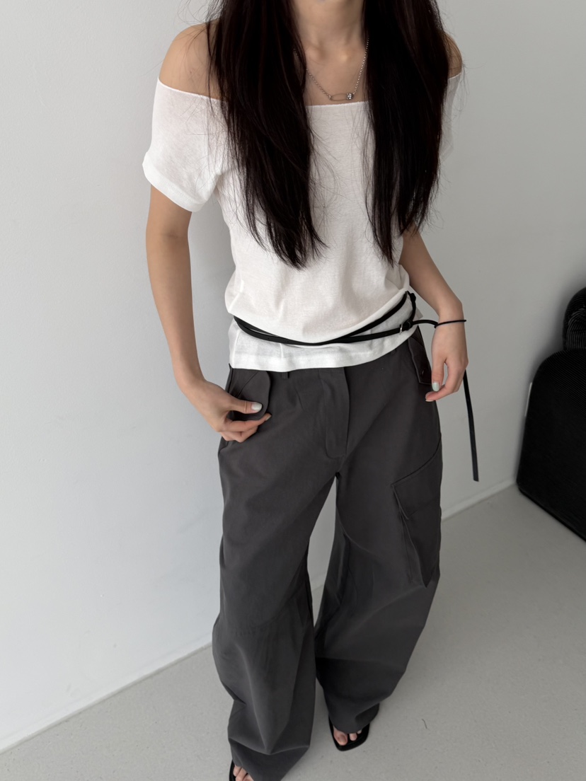 MINIMUZE東大門代購女士新品休閑職業人氣時尚26春夏真品T恤MINIMUZET恤