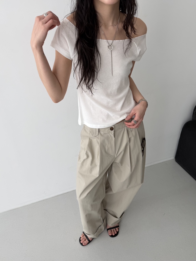 MINIMUZE東大門代購女士新品休閑職業人氣時尚26春夏真品T恤MINIMUZET恤