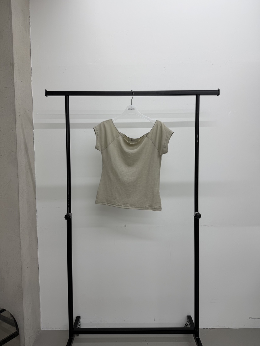 MINIMUZE東大門代購女士新品休閑職業人氣時尚26春夏真品T恤MINIMUZET恤圖色2