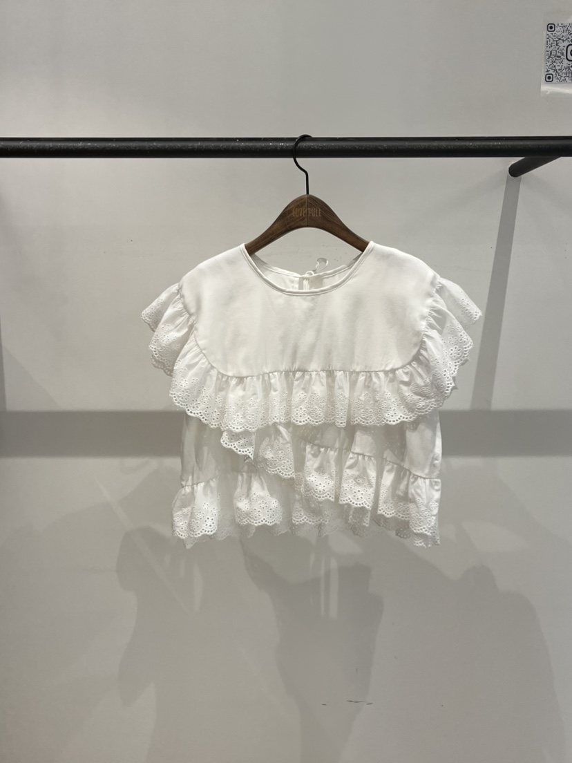 LOVE PULL韓國直郵女士新品26春夏時尚職業真品襯衫蕾絲衫LOVE PULL襯衫/蕾絲衫圖色1