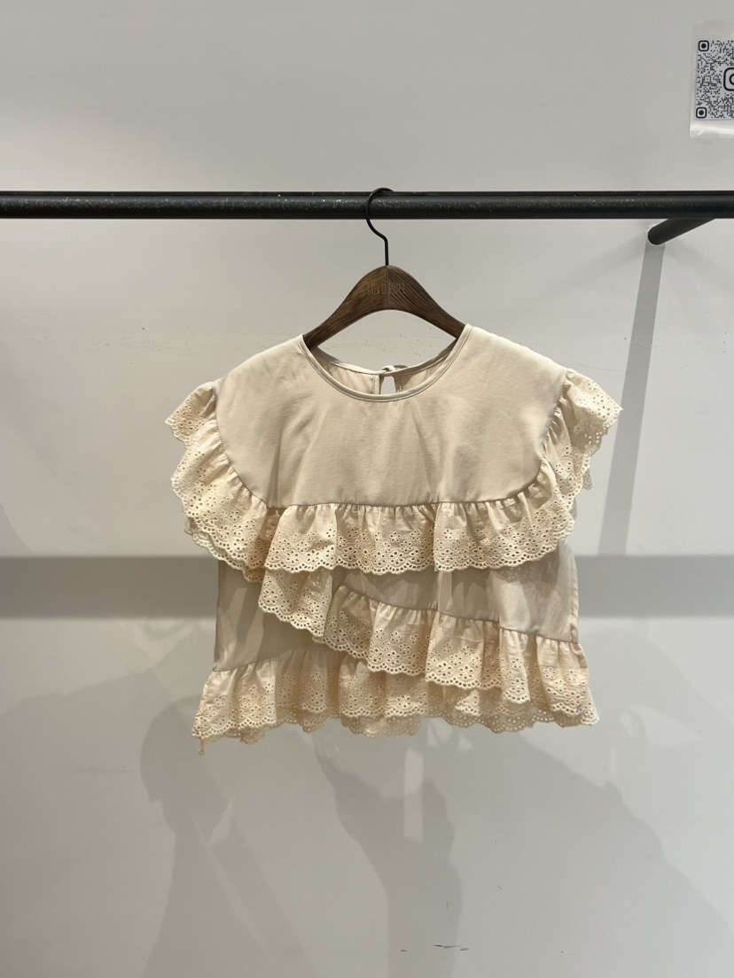 LOVE PULL韓國直郵女士新品26春夏時尚職業真品襯衫蕾絲衫LOVE PULL襯衫/蕾絲衫圖色2