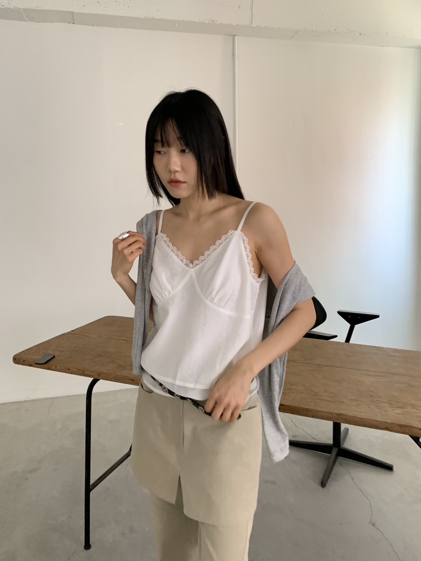 BAKING POWDER東大門代購女裝新款時尚26春夏真品吊帶背心BAKING POWDER吊帶/背心