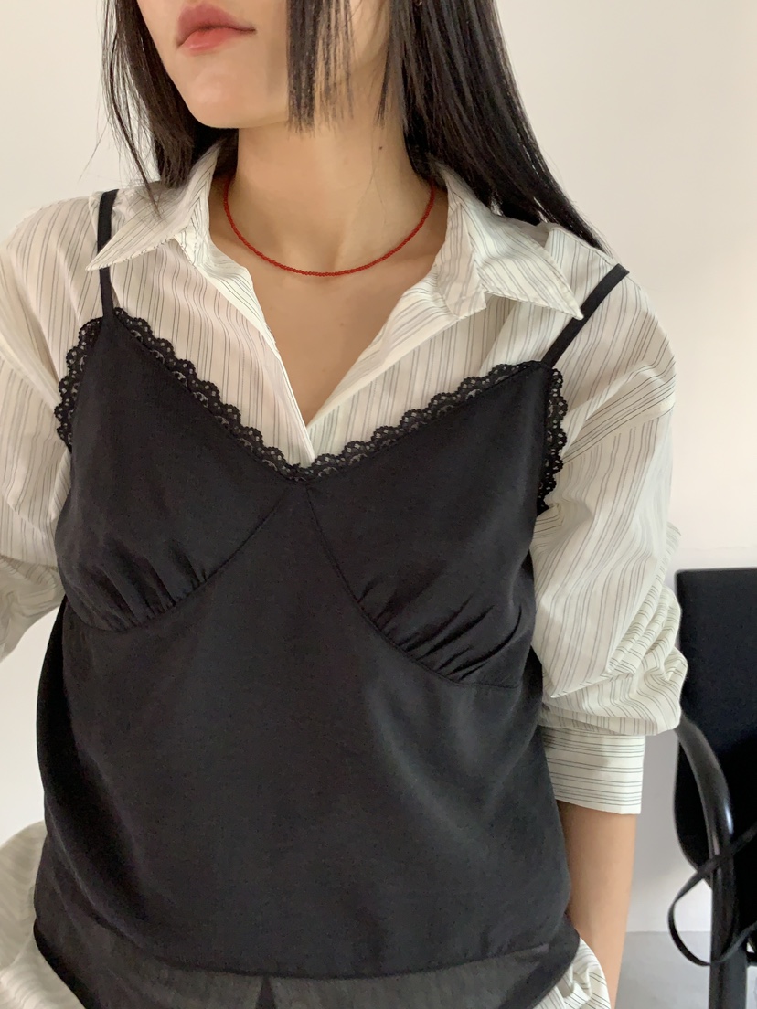 BAKING POWDER東大門代購女裝新款時尚26春夏真品吊帶背心BAKING POWDER吊帶/背心