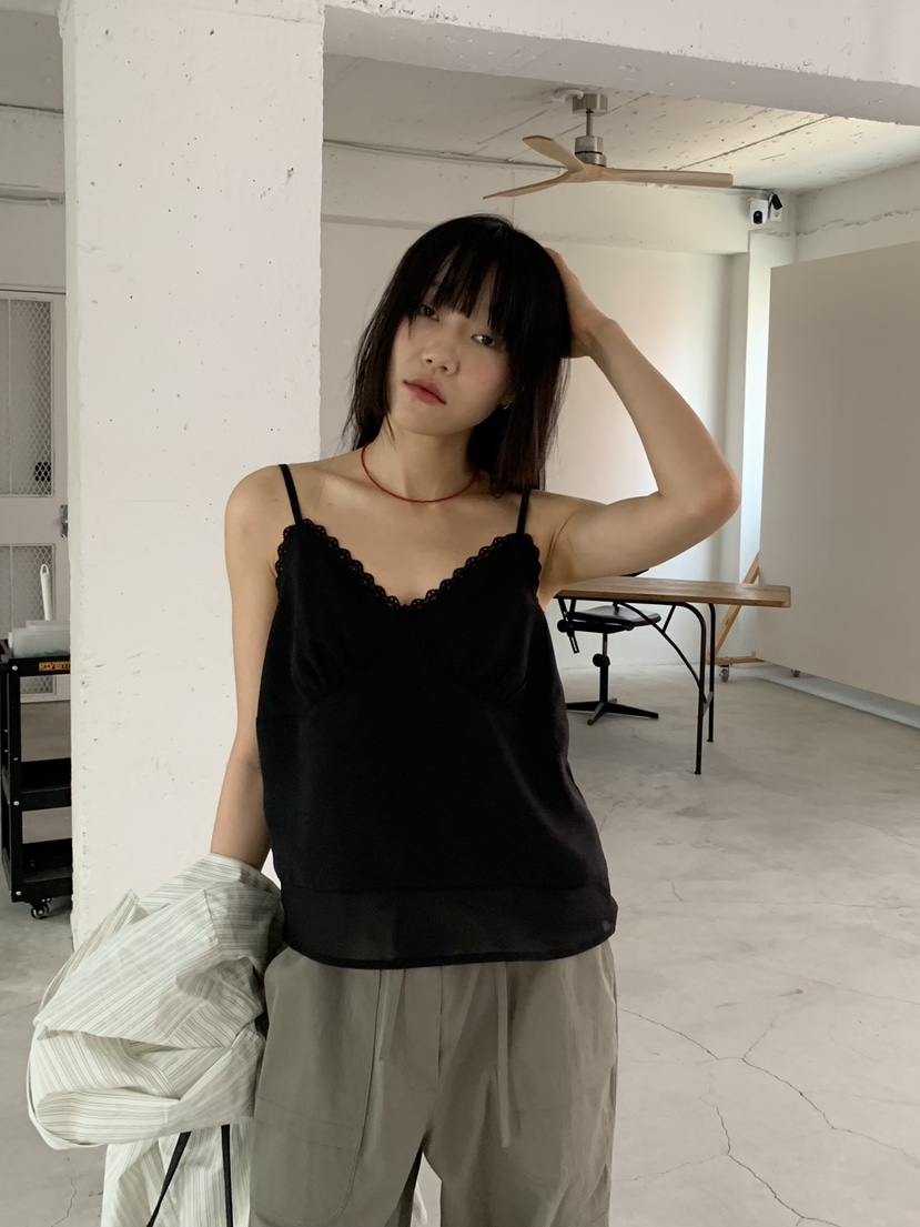 BAKING POWDER東大門代購女裝新款時尚26春夏真品吊帶背心BAKING POWDER吊帶/背心