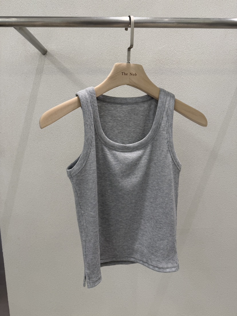 NOB韓國代購女裝新品推薦人氣26春夏休閑真品時尚吊帶背心NOB吊帶/背心圖色2
