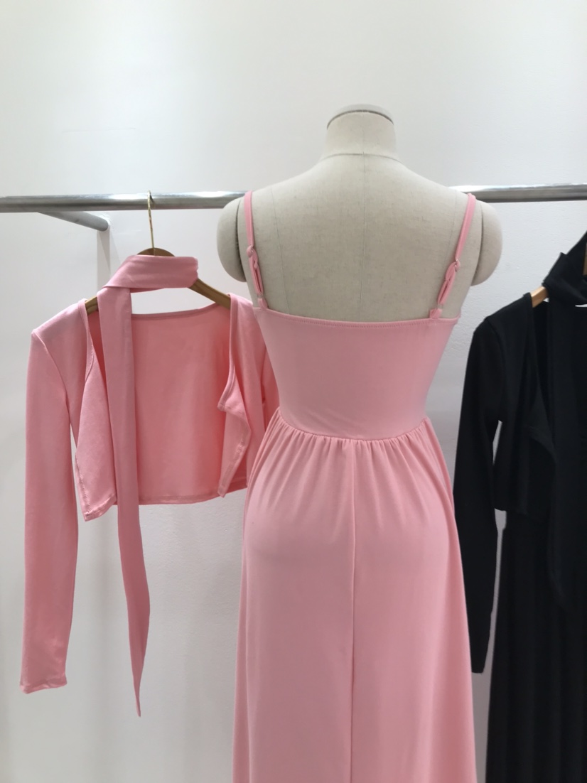 KC MARKET東大門代購女裝新款人氣26春夏套裝含脖帶兩件套KC MARKET套裝