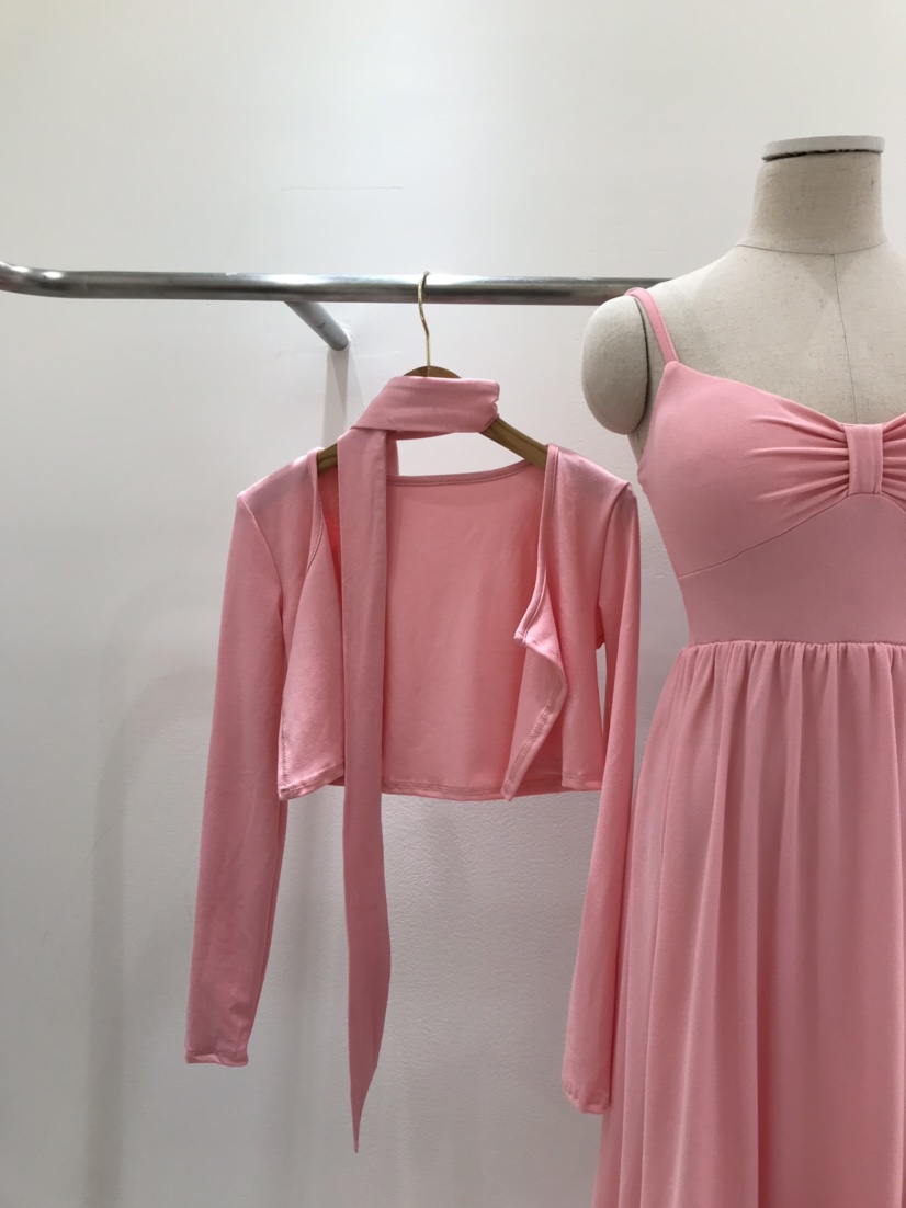 KC MARKET東大門代購女裝新款人氣26春夏套裝含脖帶兩件套KC MARKET套裝