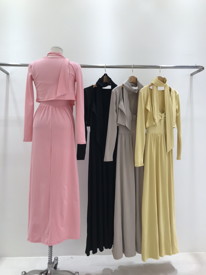 KC MARKET東大門代購女裝新款人氣26春夏套裝含脖帶兩件套KC MARKET套裝