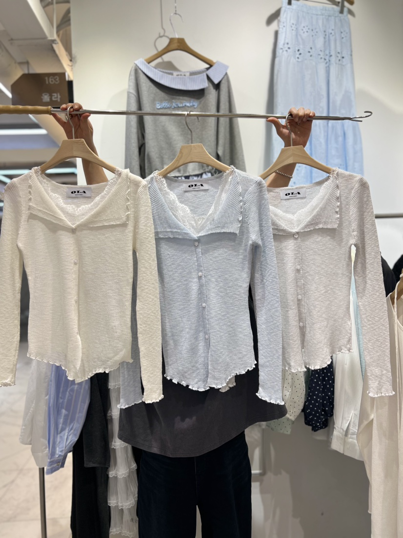 OLA東大門代購女裝新品職業人氣26春夏時尚推薦真品熱賣T恤mellor/OLAT恤