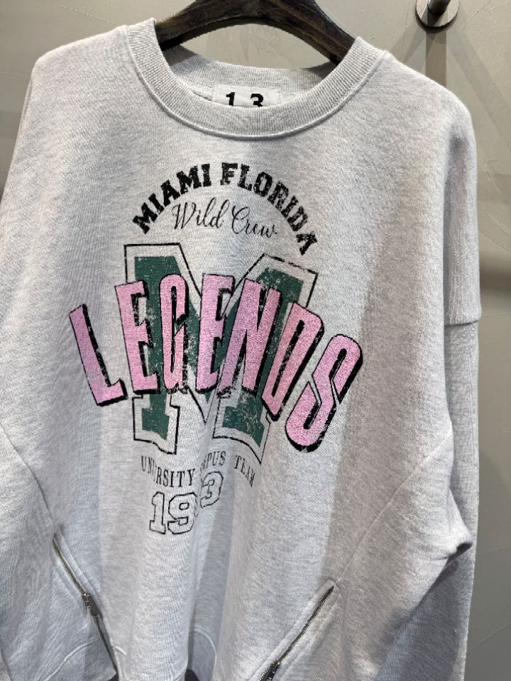 1.3東大門直郵女裝新品職業熱賣真品休閑時尚人氣衛衣拉鏈1.3衛衣