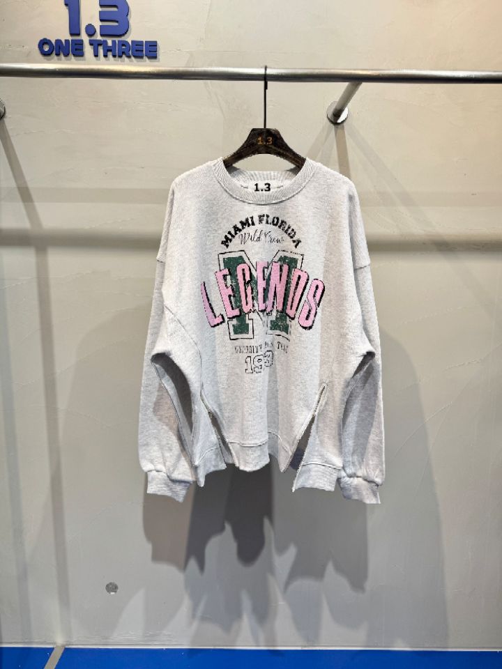 1.3東大門直郵女裝新品職業熱賣真品休閑時尚人氣衛衣拉鏈1.3衛衣圖色2