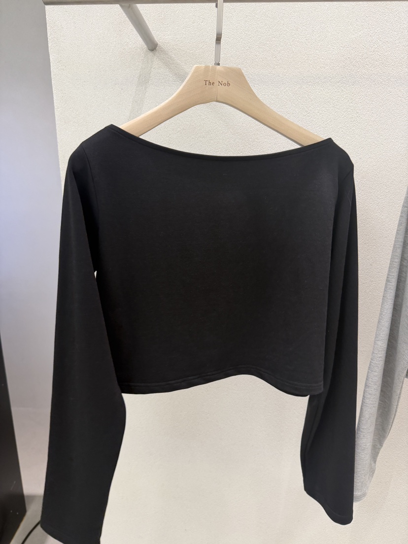 NOB韓國代購女裝新品推薦職業休閑熱賣真品人氣26春夏長袖T恤NOB長袖T恤圖色2