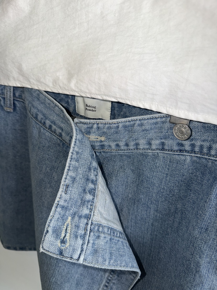 BAKING POWDER韓國代購女士新品推薦26春夏真品短裙披肩BAKING POWDER短裙