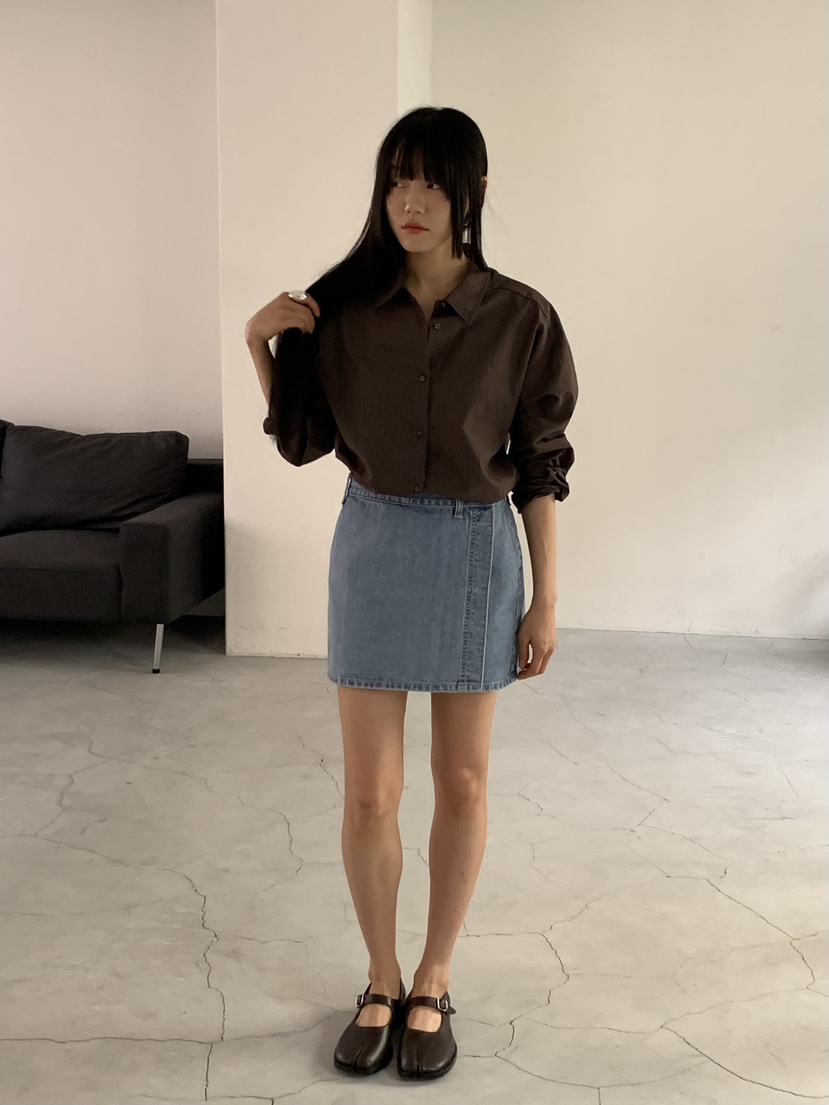 BAKING POWDER韓國代購女士新品推薦26春夏真品短裙披肩BAKING POWDER短裙