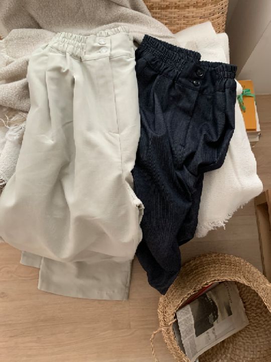 KOMOREBI韓國直郵女裝新款職業推薦人氣真品熱賣休閑休閑褲KOMOREBI休閑褲